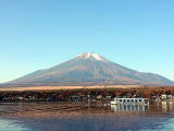山中湖からの富士山