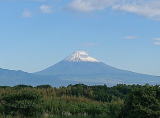 富士山冠雪